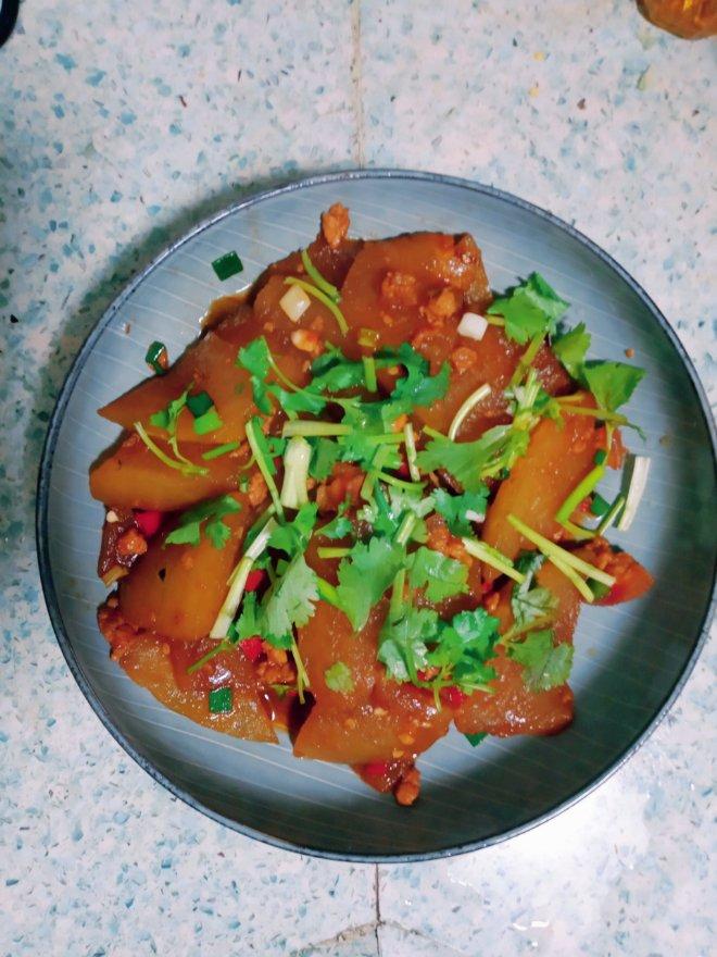 红烧冬瓜肉～