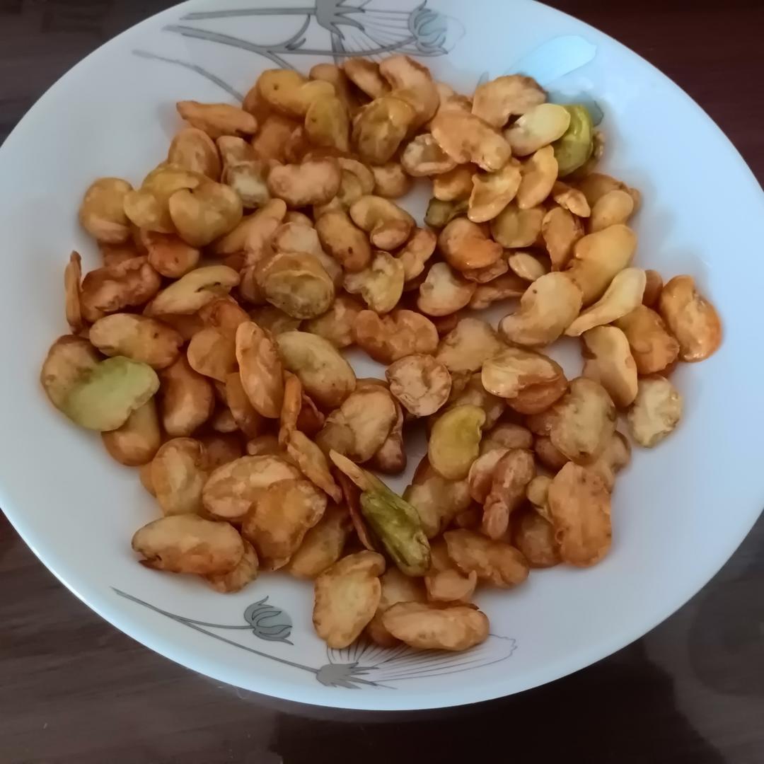 空气炸锅炸豆瓣好吃炸了！蚕豆就该这么吃！