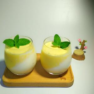 卡士酸奶荔枝芒果双果肉慕斯的做法 步骤13
