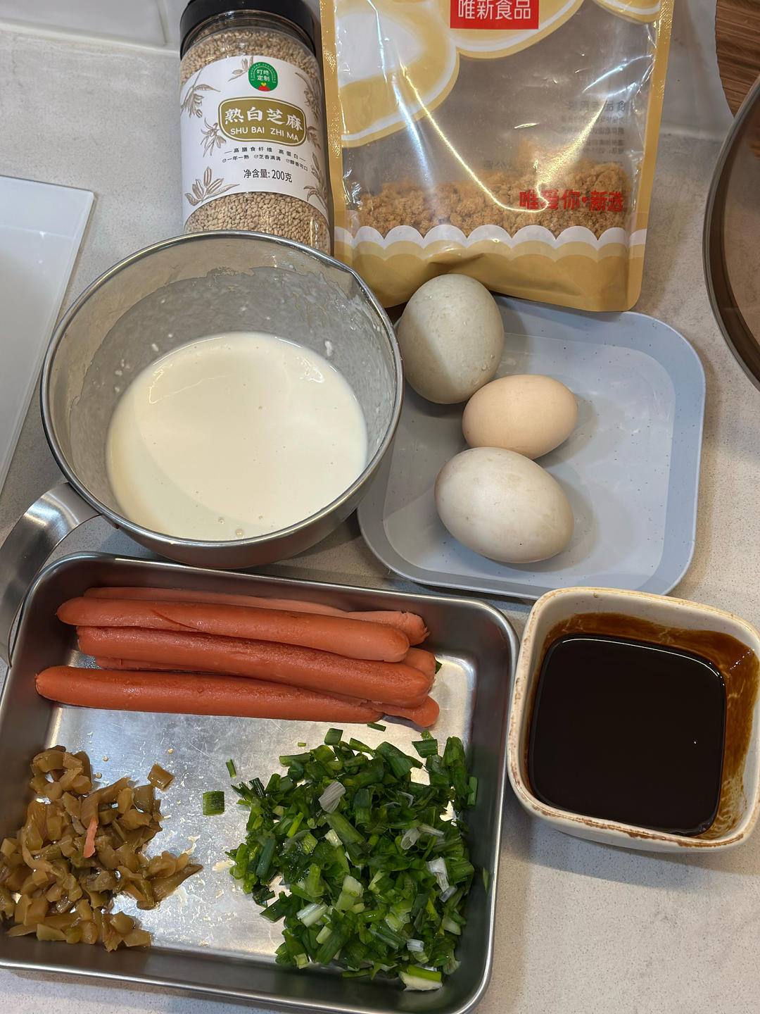 纯奶手撕吐司的做法 步骤1