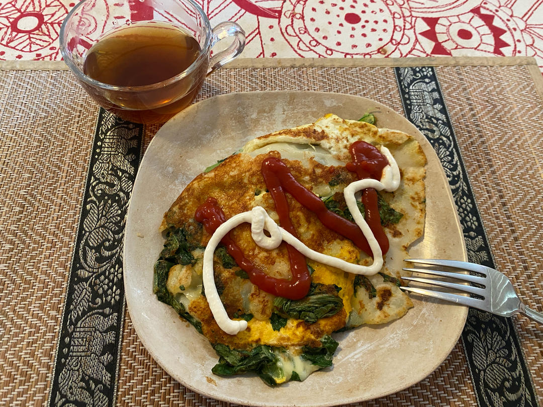 5分钟就能做好鸡蛋饼