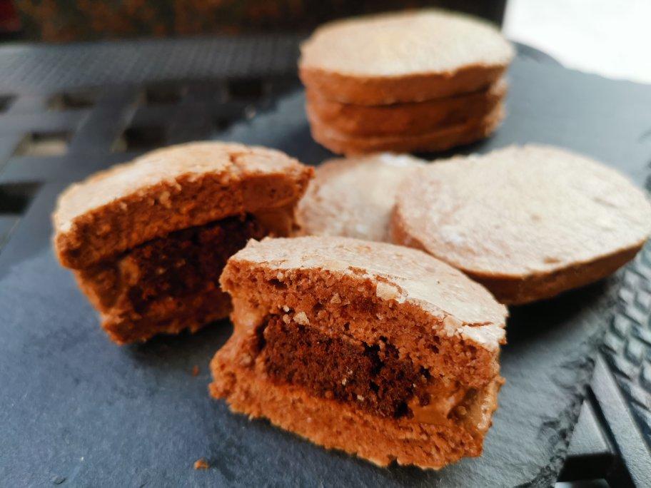 双重巧克力达克瓦兹