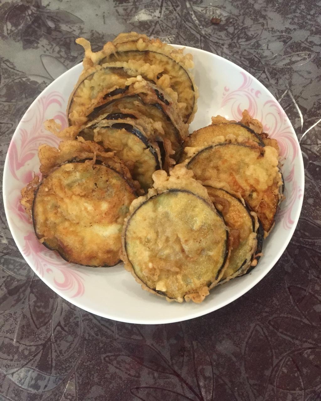炸茄盒老沧口风味