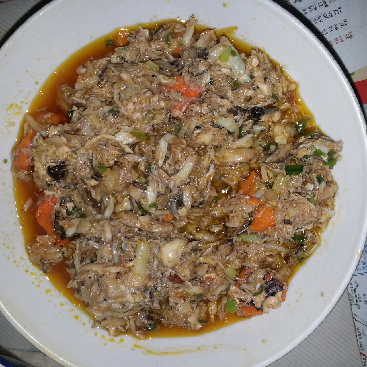 炒蟹粉