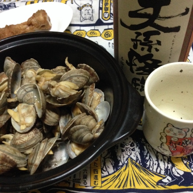 酒蒸蛤蜊-深夜食堂