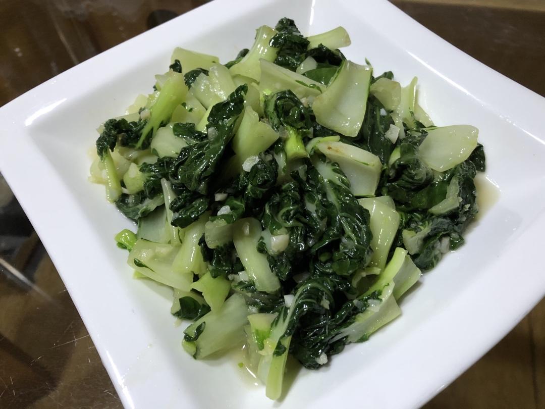 清炒奶白菜