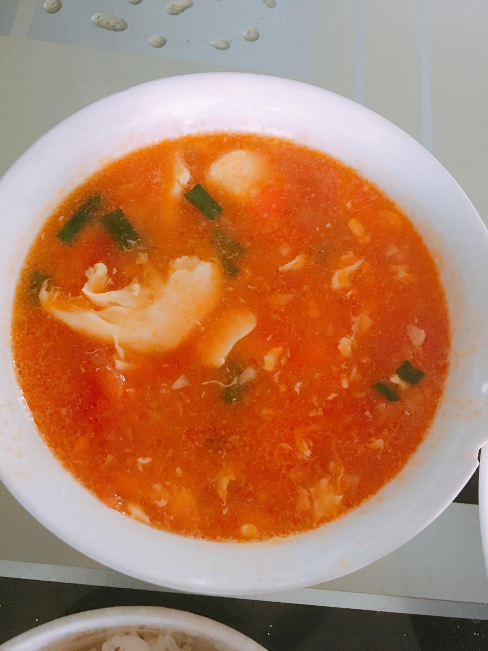 西红柿鸡蛋汤