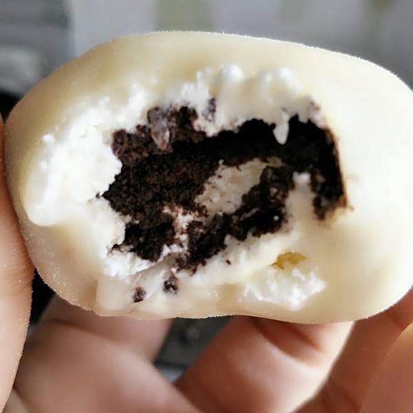 腹黑白胖子——奥利奥雪媚娘