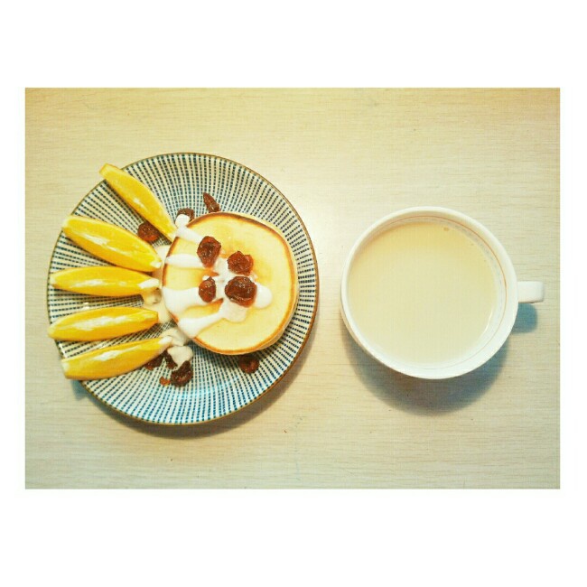 超级简单pancake【无黄油健康版】