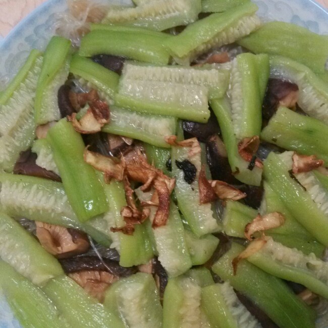 粉丝蒸丝瓜