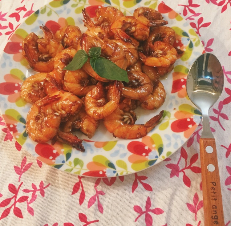 envychin做的美极虾球