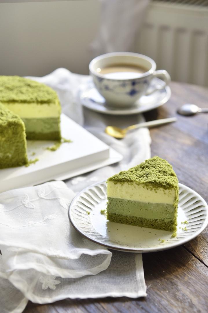 每10秒卖出一个最好吃没有之一的北海道抹茶双层芝士蛋糕