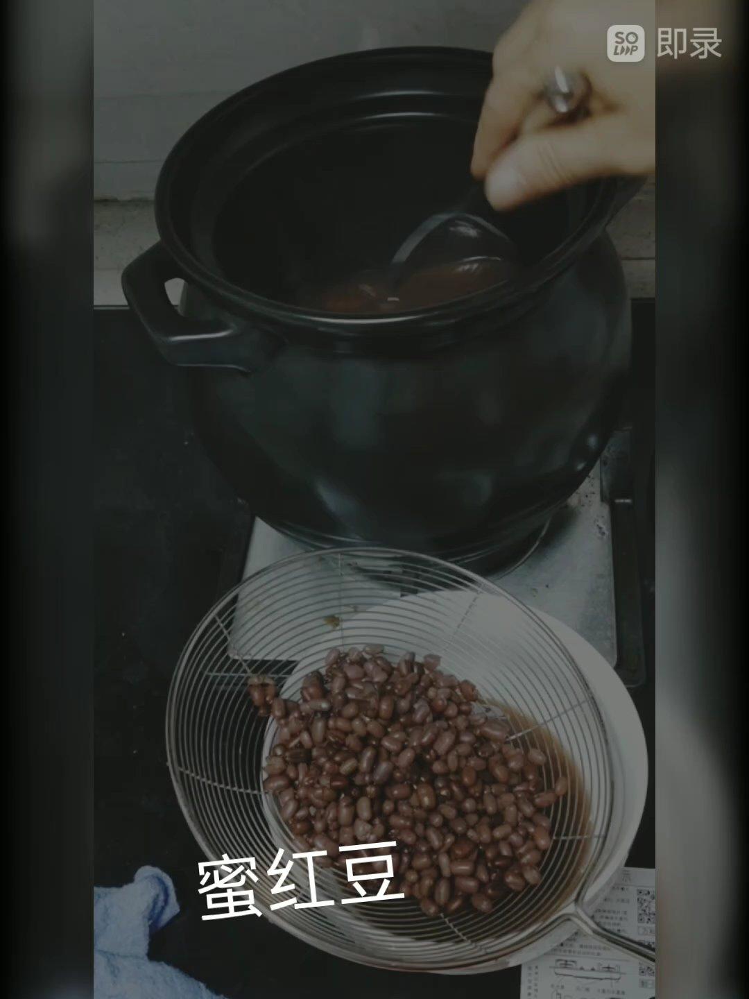 自制蜜红豆