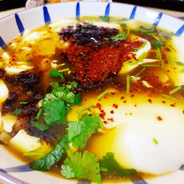 鲜香卤汁豆腐脑