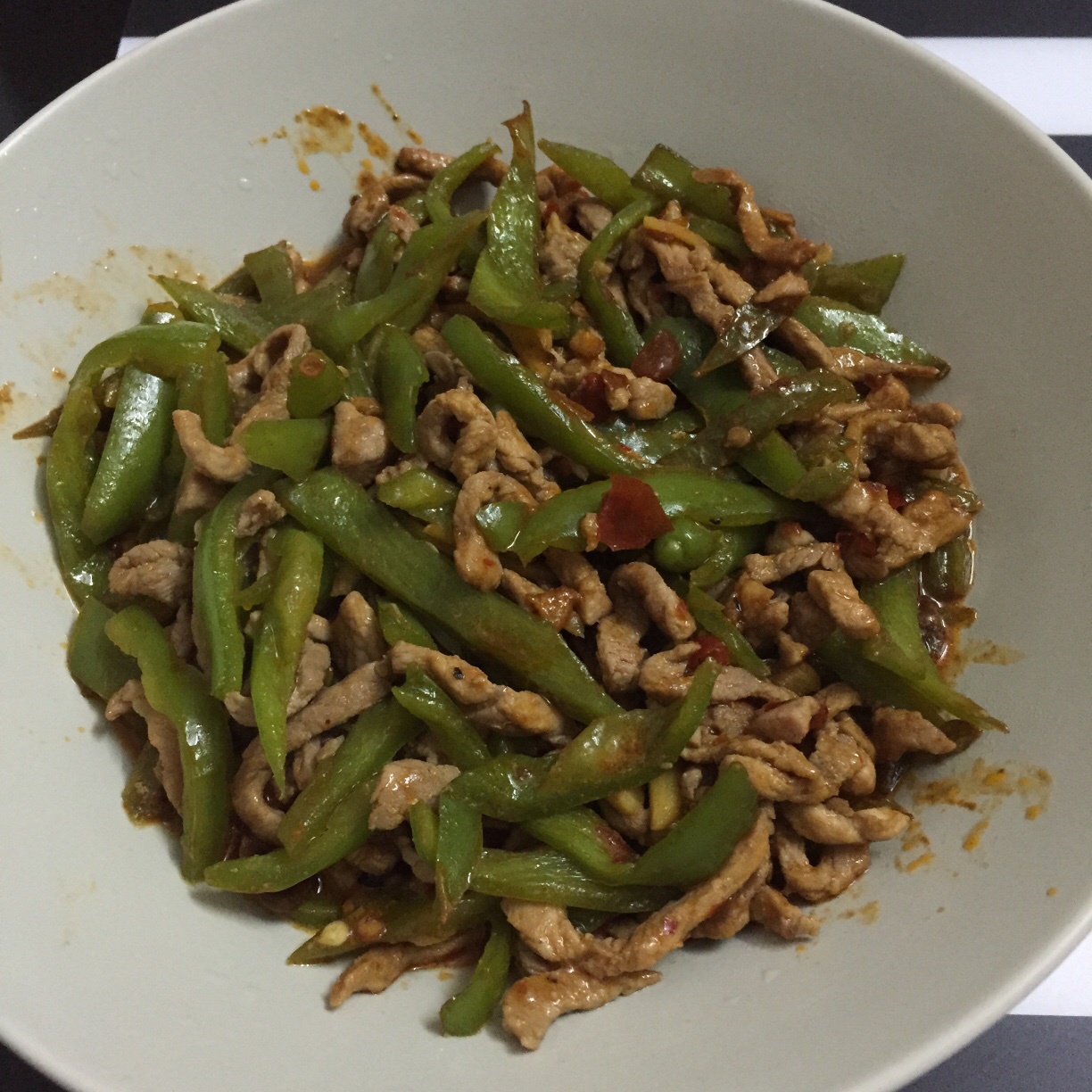 青椒肉丝