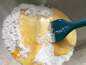 百香果糯米蛋糕（消耗百香果大法）的做法 步骤3