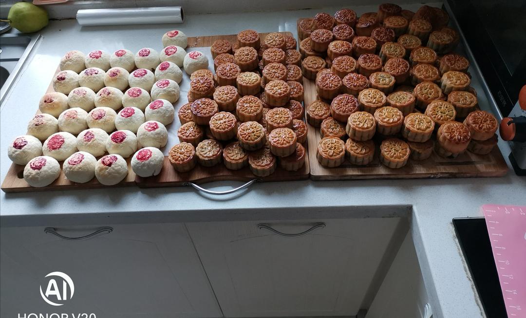 【终极版广式月饼配方】表皮油亮的秘诀！