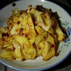 红油豆瓣小包菜（LY）的做法 步骤3