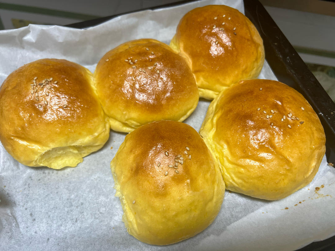 南瓜红豆面包