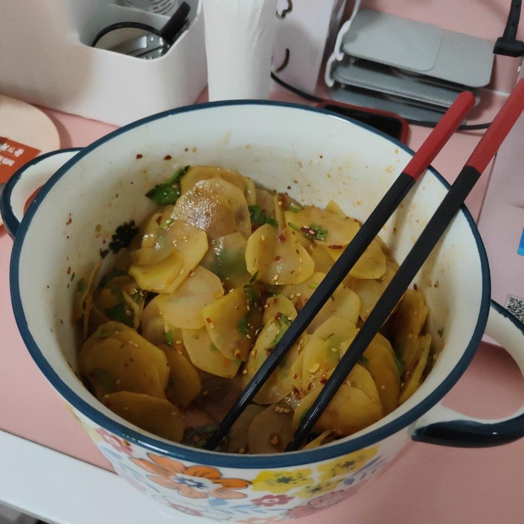 凉拌土豆片