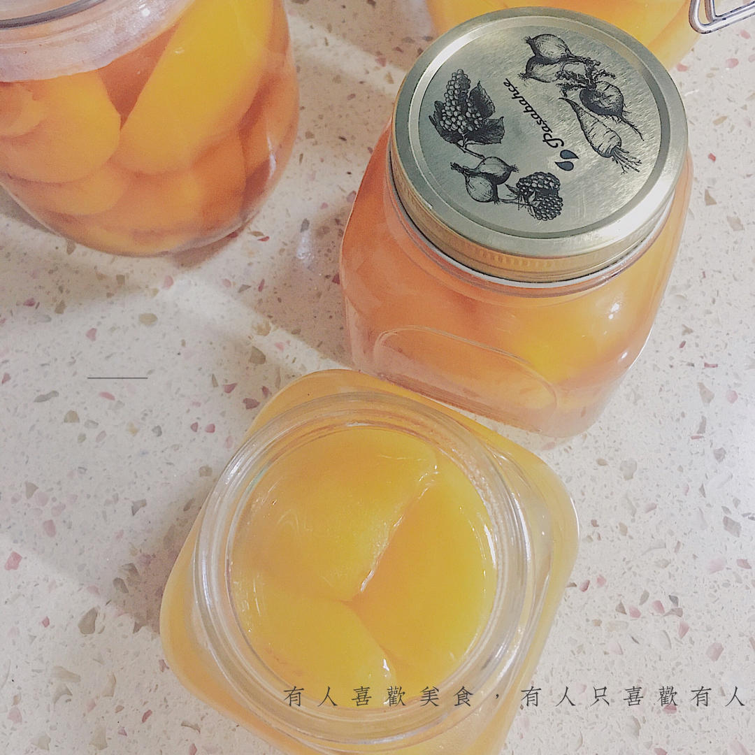 黄桃罐头的2种做法