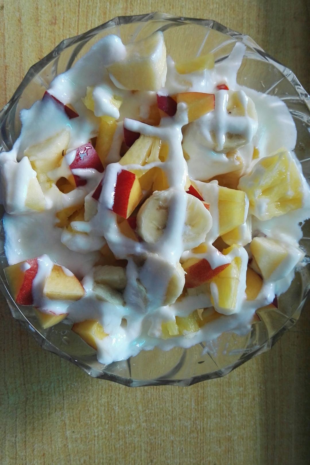 江南北上做的水果沙拉