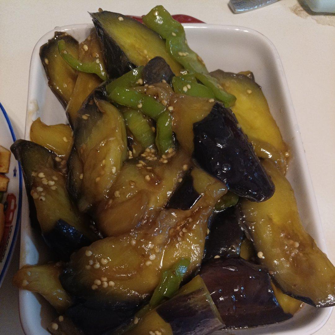 虎皮青椒烧茄子