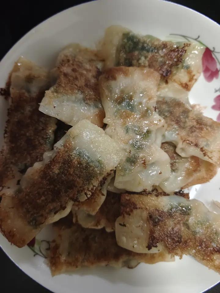 素三鲜锅贴