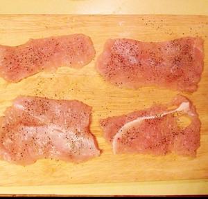 芝士火腿鸡肉卷的做法 步骤1