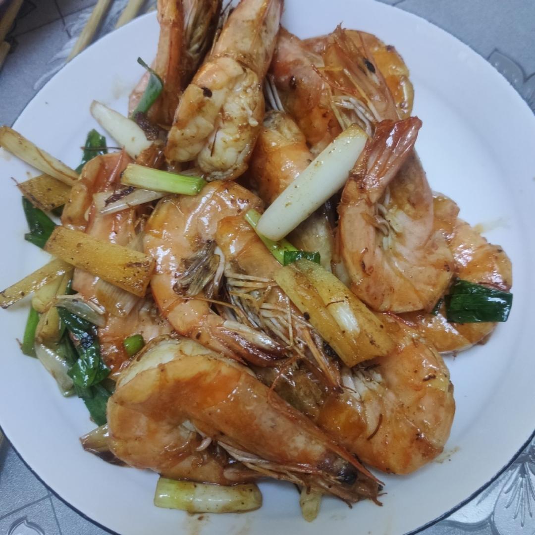 爆炒大虾