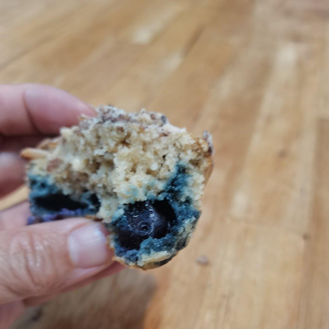 蓝莓杏仁粉燕麦玛芬