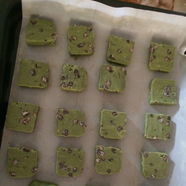 抹茶蔓越莓饼干