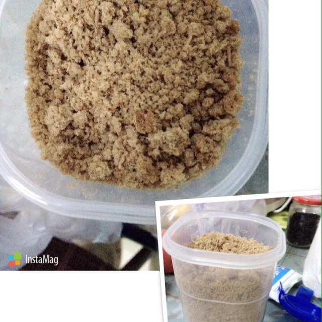 面包机自制肉松