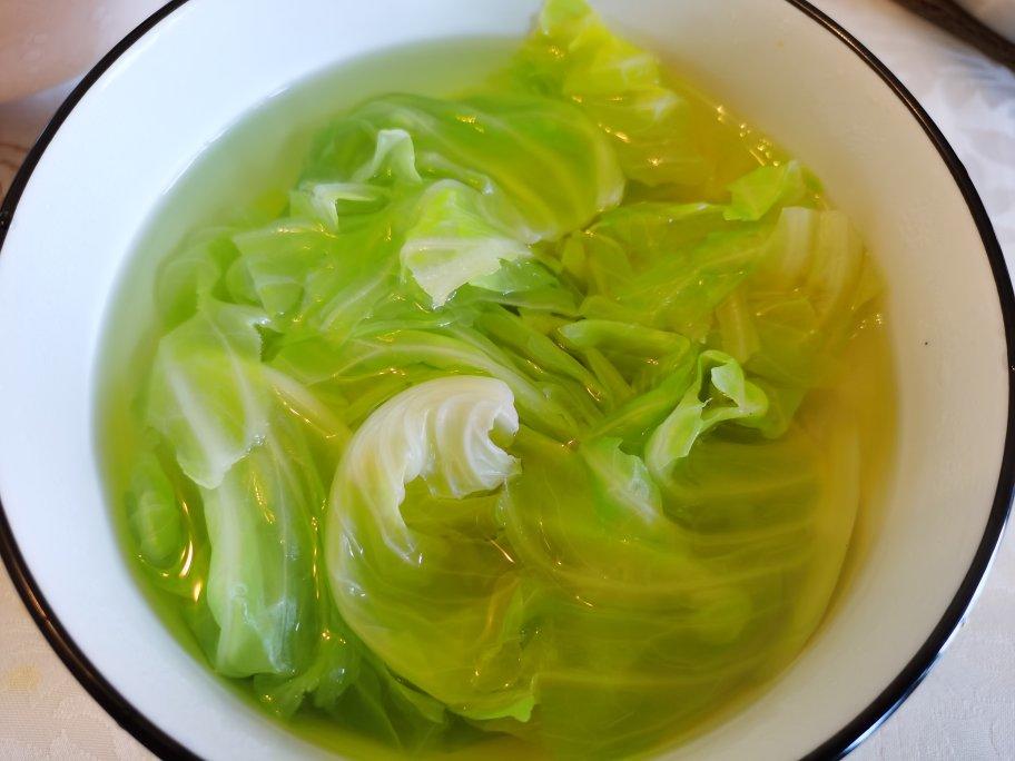 爽口包菜汤