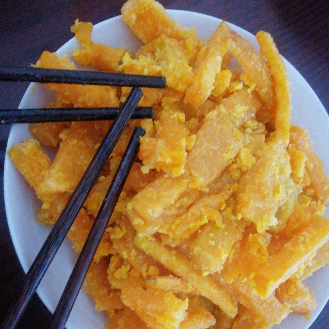 咸蛋黄南瓜条
