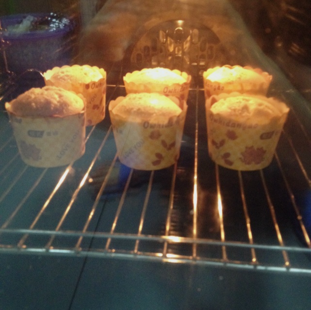 椰蓉棉花纸杯蛋糕