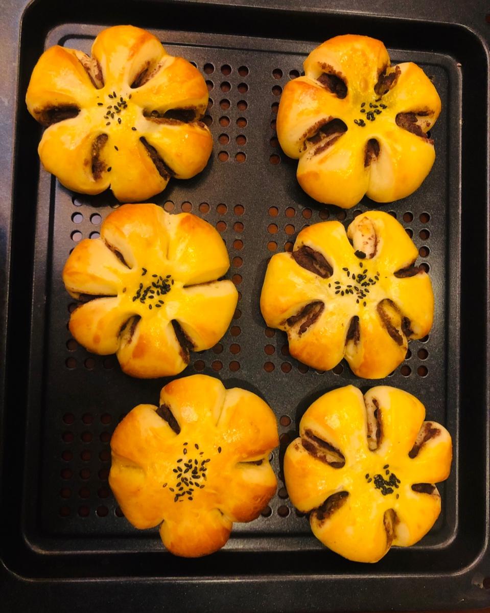 【小美版】豆沙面包