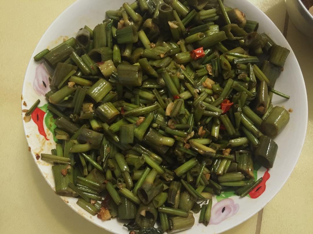 香辣下饭空心菜梗