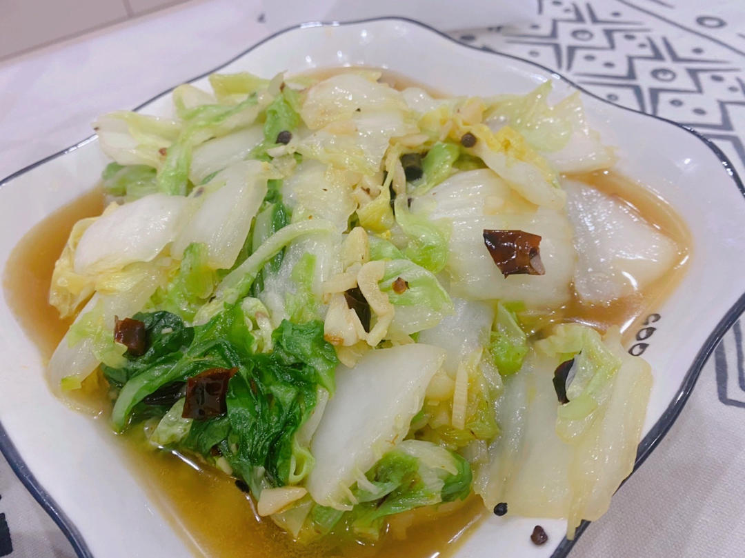 酸辣咸甜的醋溜白菜🥬