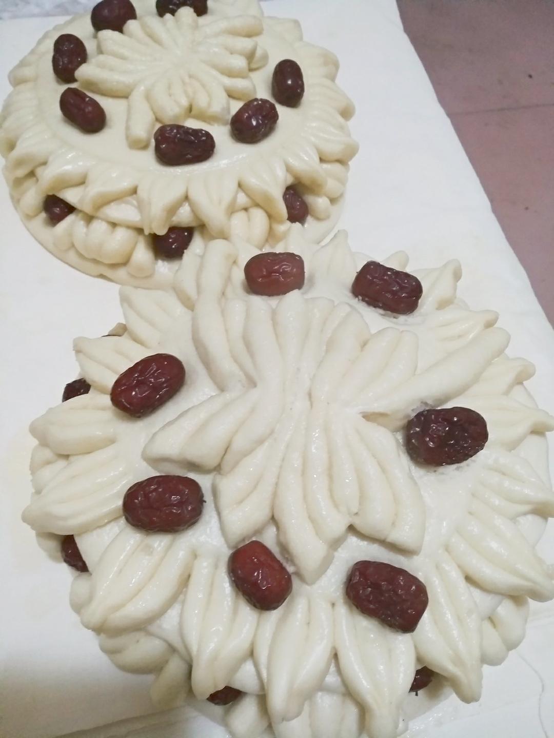 红枣花糕—花式面点（面食、馒头）