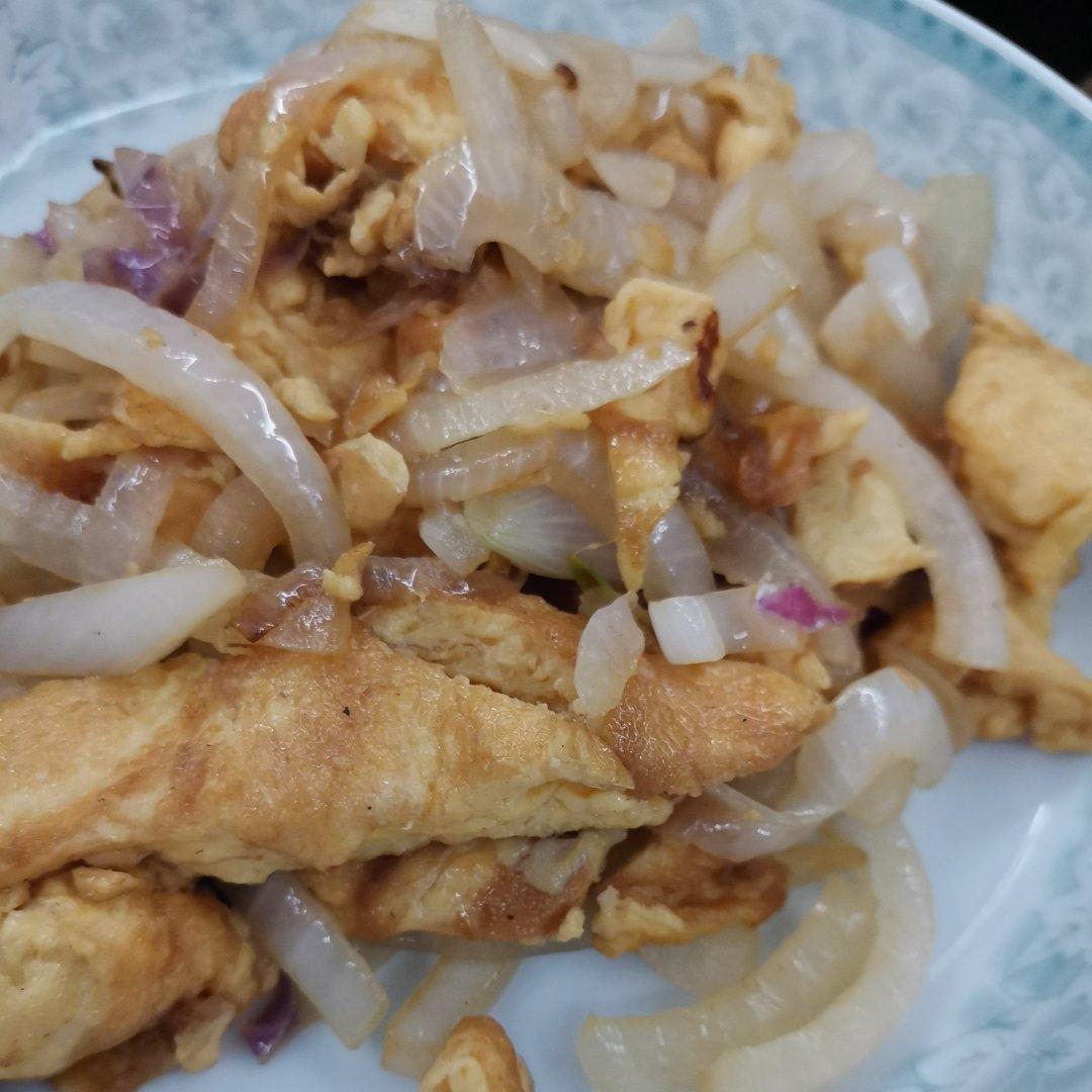 非一般好吃的洋葱炒蛋