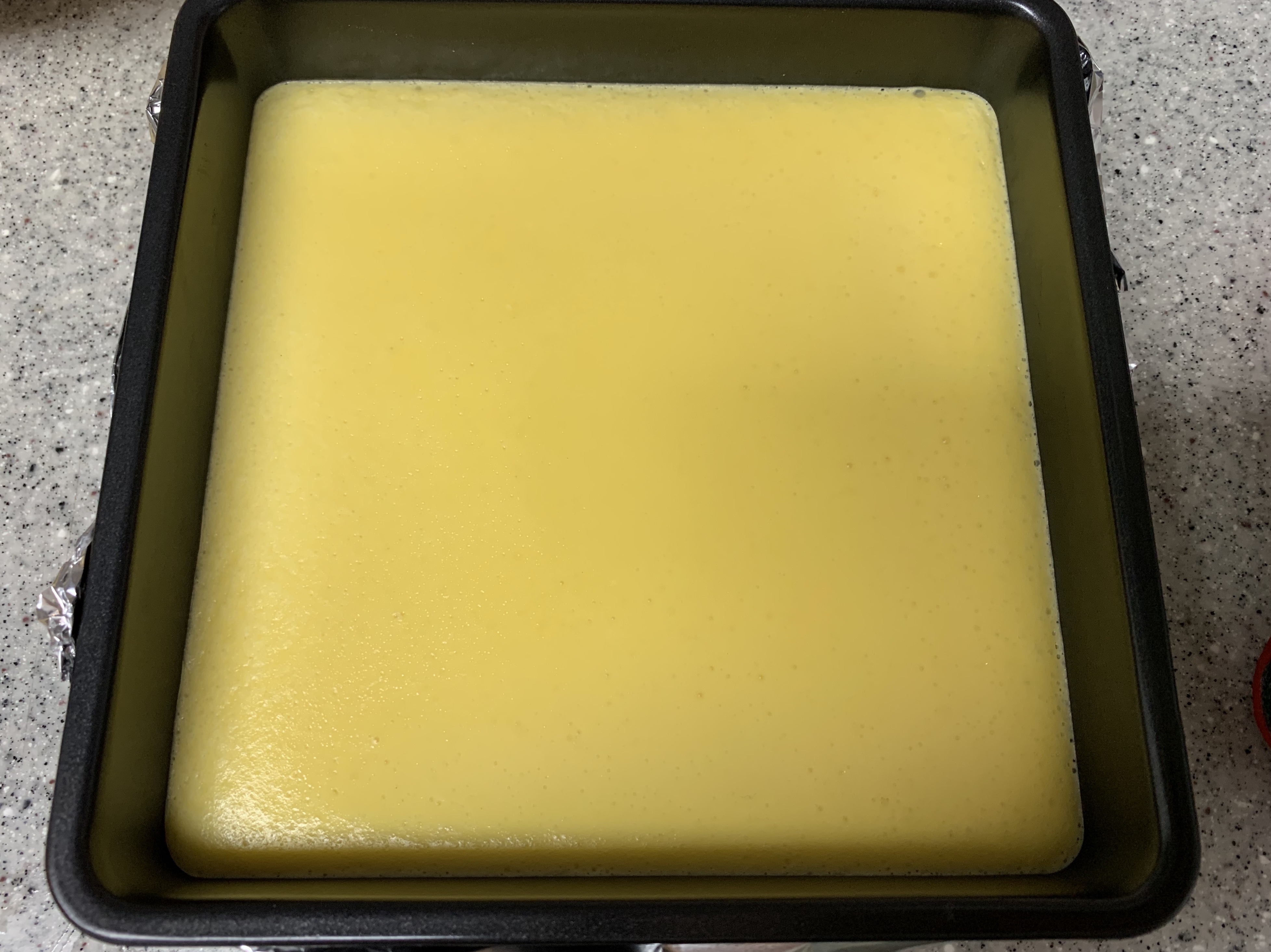 双层芝士乳酪蛋糕条的做法 步骤11