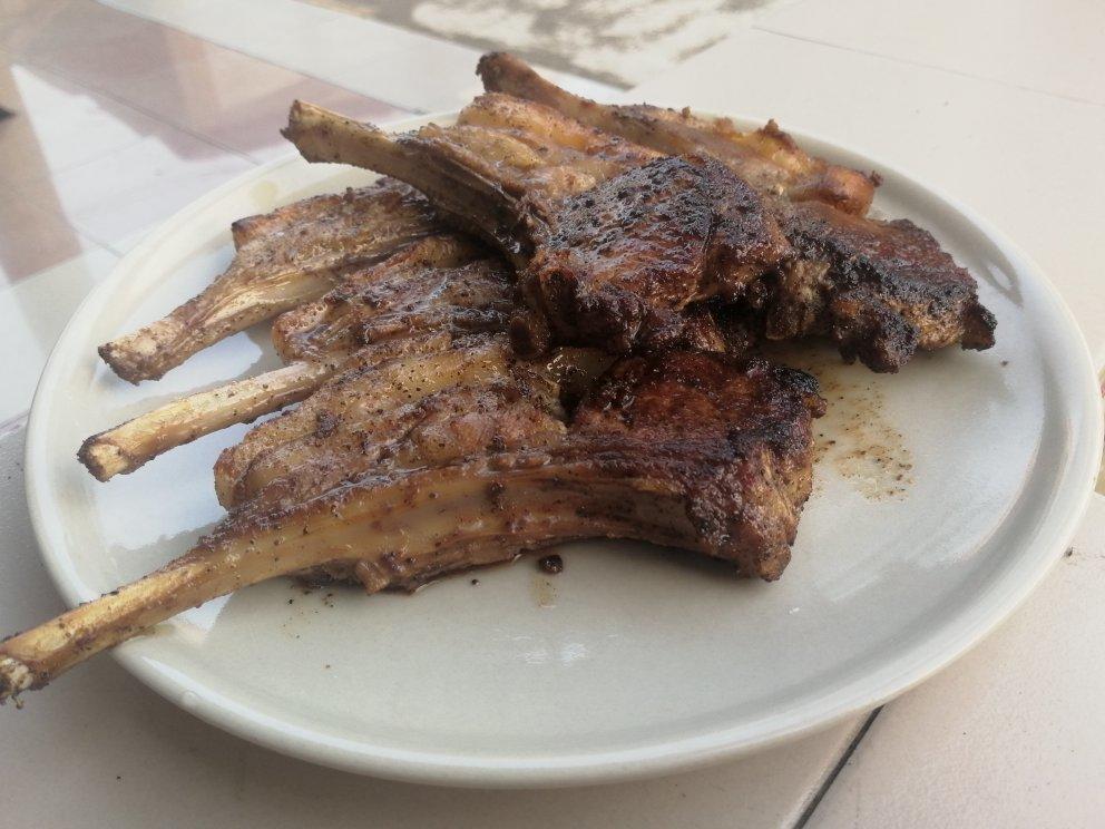 嫩煎羊排