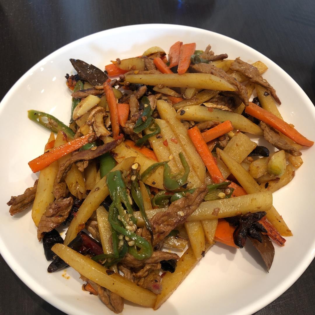 超下饭的干锅牛肉！