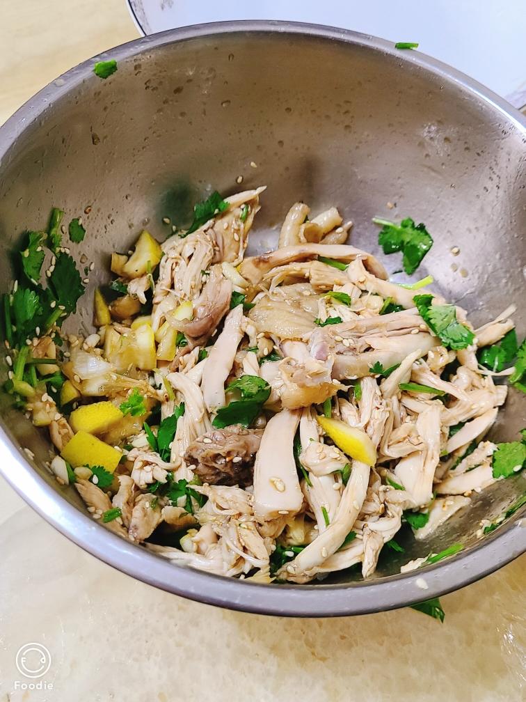 简单开胃手撕鸡