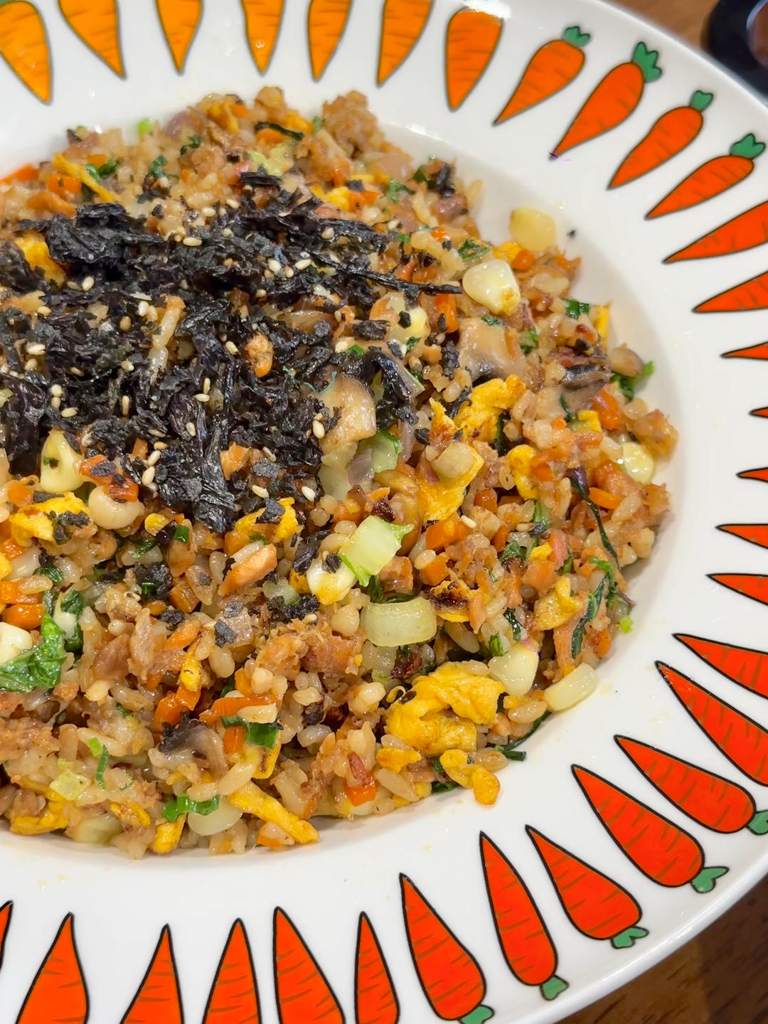 三文鱼炒饭（2.0版） | 健康·三餐