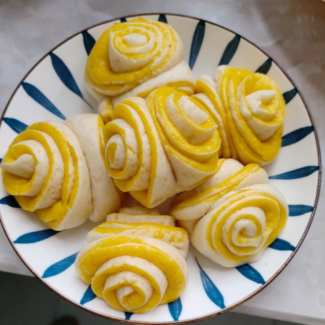 Q弹心形南瓜馒头