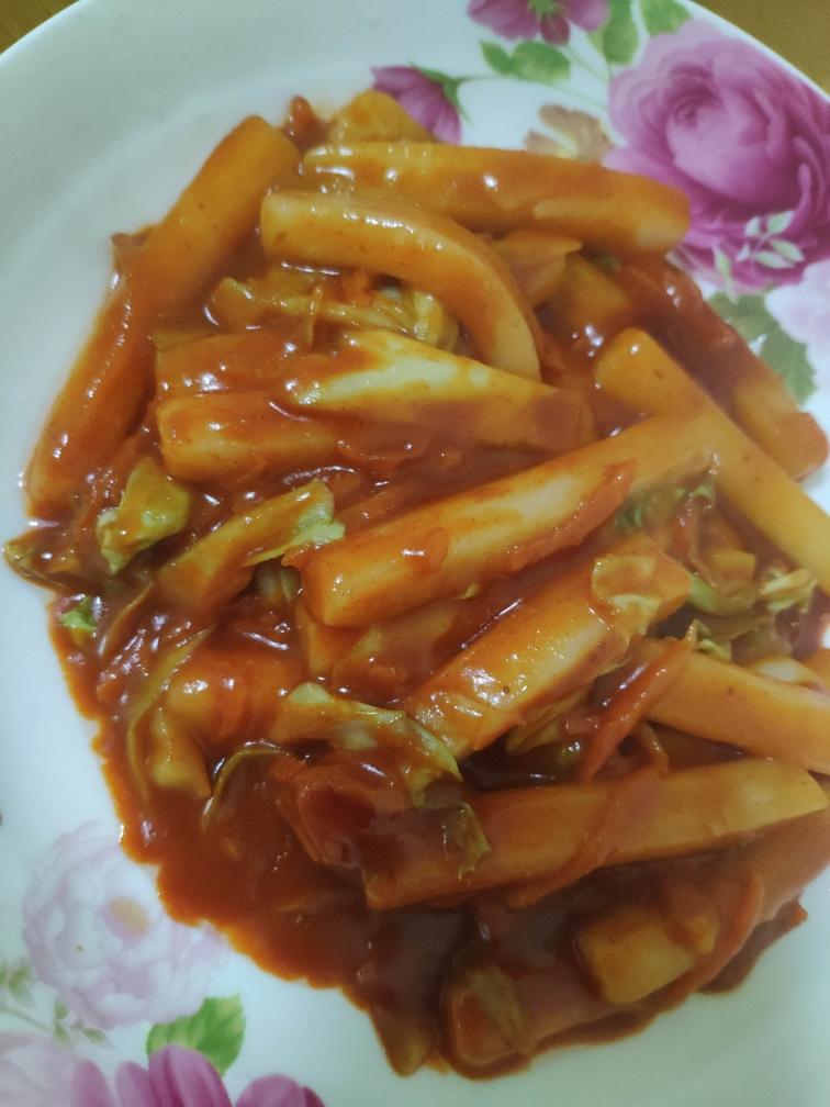 韩式辣炒年糕