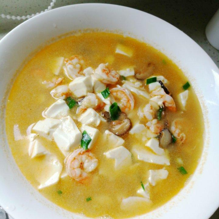 快手～鲜虾豆腐