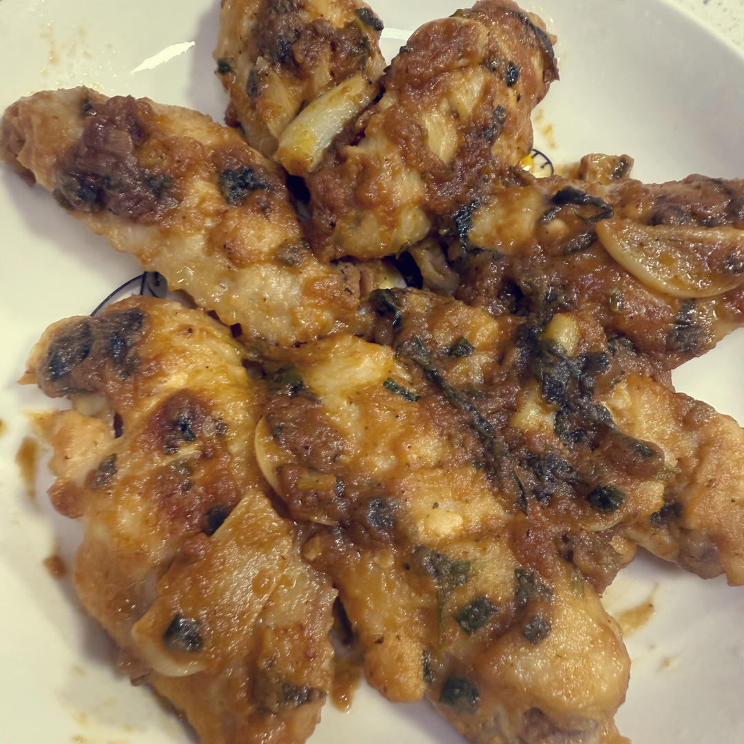 金沙咸蛋黄鸡翅（蛋黄酱版）